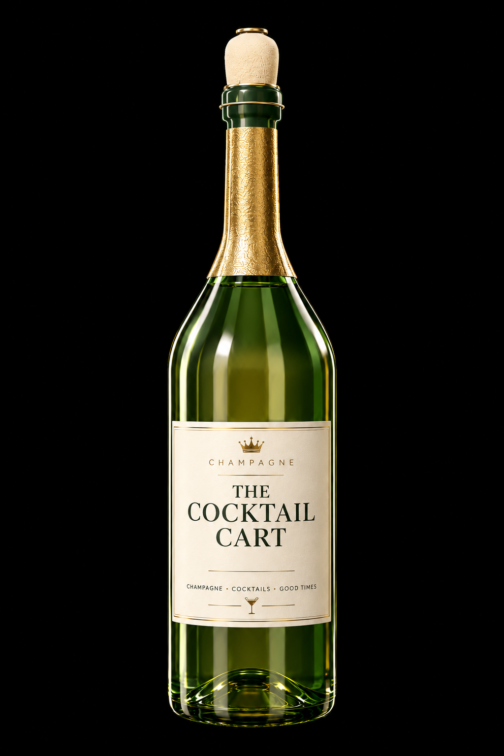 The Cocktail Cart Signature Bottle — Demo